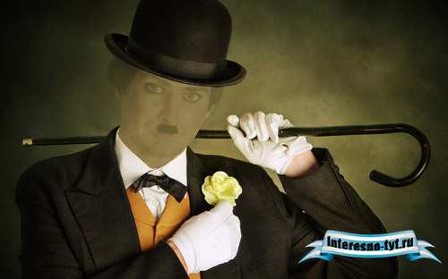 Шаблон для Photoshop - Костюм Начало XX века