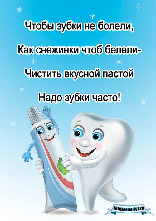 Стенгазеты для детей – Здоровые и крепкие зубы