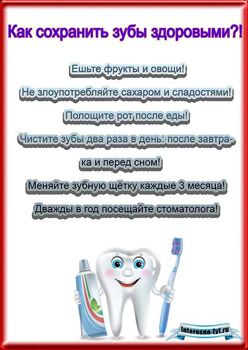 Стенгазеты для детей – Здоровые и крепкие зубы