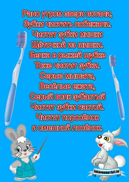 Стенгазеты для детей – Здоровые и крепкие зубы
