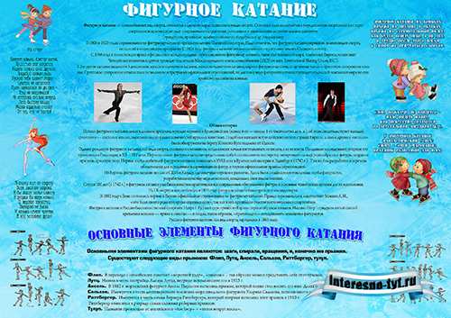 Стенгазета на тему фигурное катание